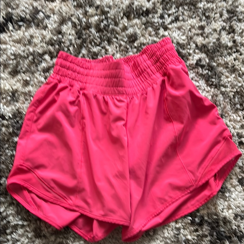 Women's Pink Athletic Shorts